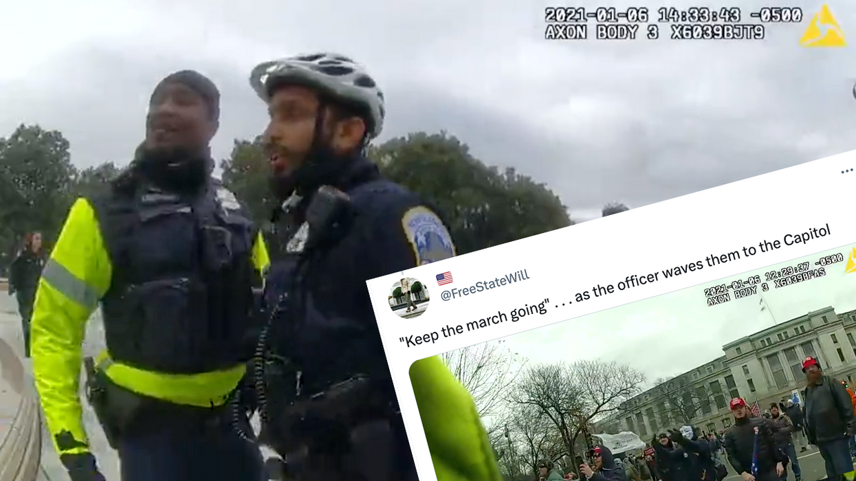 WATCH: Undercover DC Police Pushed Rioters Towards Capitol, Others Said They Were 'Set Up' on Jan 6th