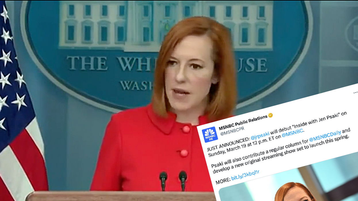 Jen Psaki Lands MSNBC Show and Swears She'll Be Honest, But We Have Doubts