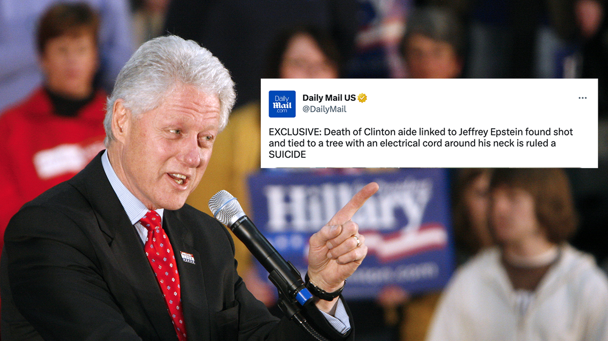 A Clinton Aide With Epstein Ties Committed Suicide By Shooting Himself in the Chest. Oh, And There's No Gun.