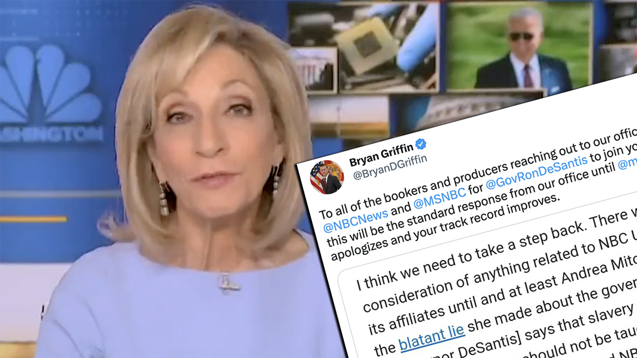 Team DeSantis forces an "apology" out of Andrea Mitchell for lying, but her journactivism is still showing