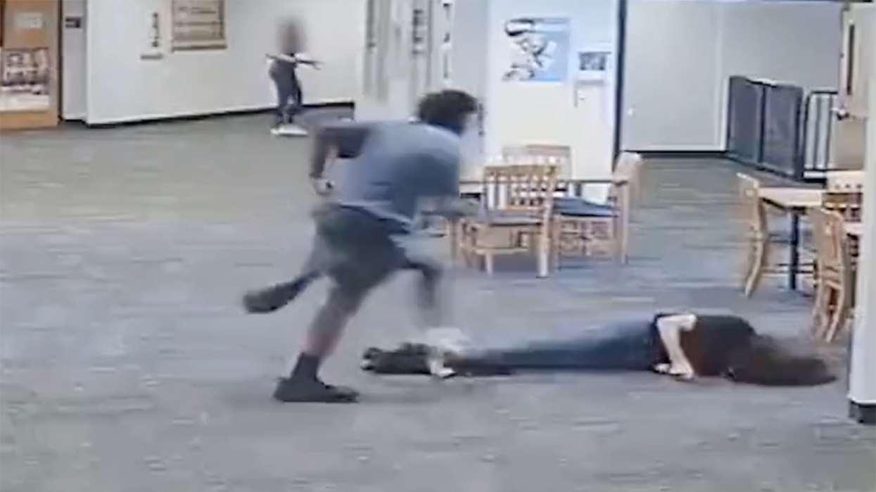 Watch: 270lbs male teenager pummels female teaching aide unconscious for taking away his Nintendo Switch