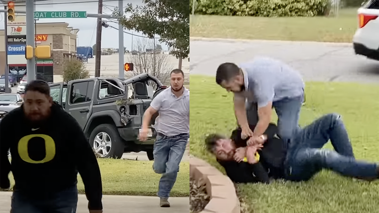 Enjoy watching this drunk driver get chased down and driven to the ground after trying to flee deadly accident