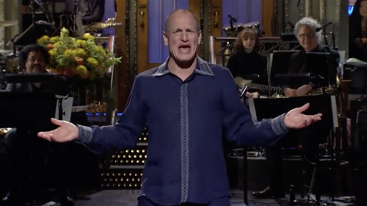 Woody Harrelson under fire for 'anti-science' SNL monologue about drug cartels locking people in their homes