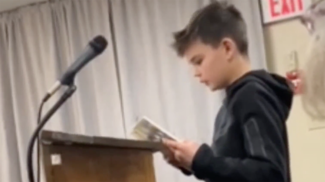 Watch: 11-year-old shocks school board reading from the "smut" available in his school library