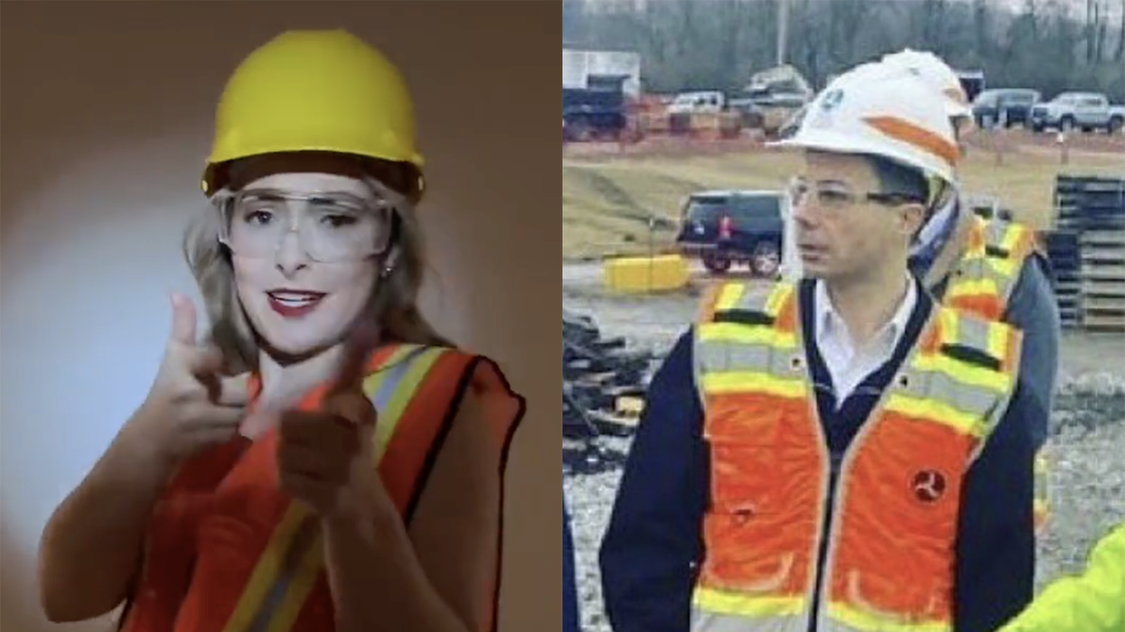 Watch: Fellow Democrat does half-naked dance to illustrate how terrible Pete Buttigieg is at his job