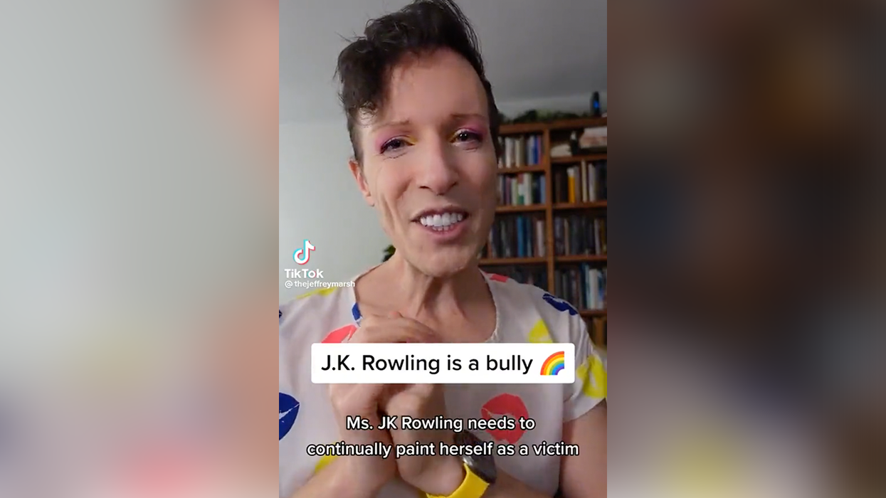 Watch: Trans Influencer Claims J.K. Rowling Is A Bully Playing The Victim When In Reality, It's The Opposite