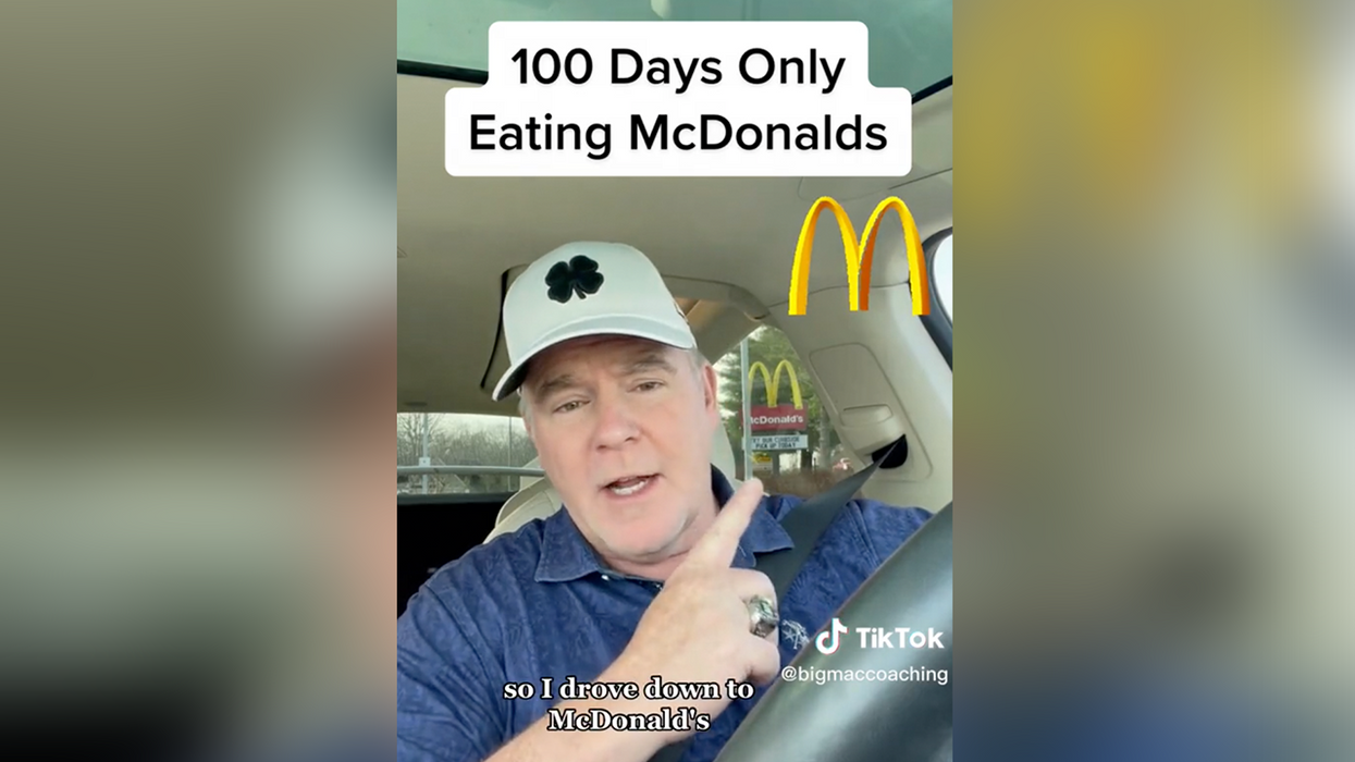 Watch: Fast food-loving Paw Paw eats nothing but McDonald's to lose weight and somehow it's working
