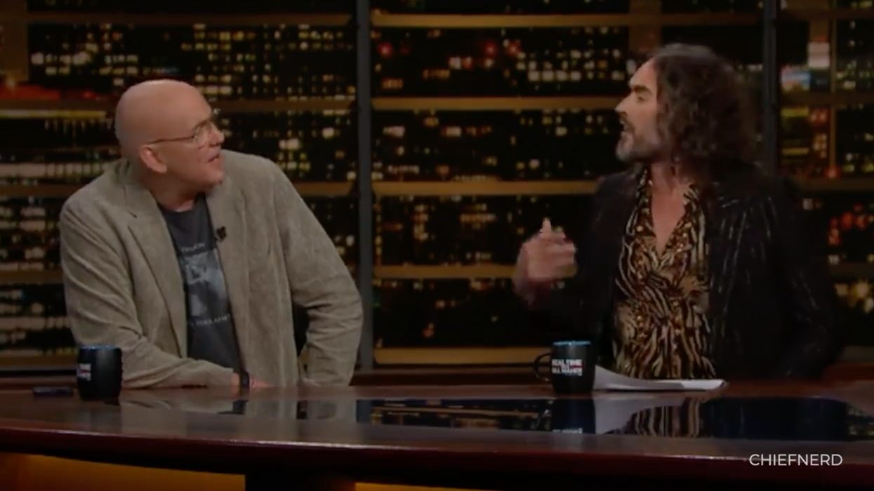 Watch As Russell Brand Goes Scorched Earth on MSNBC Straight to an MSNBC Journalist's Face