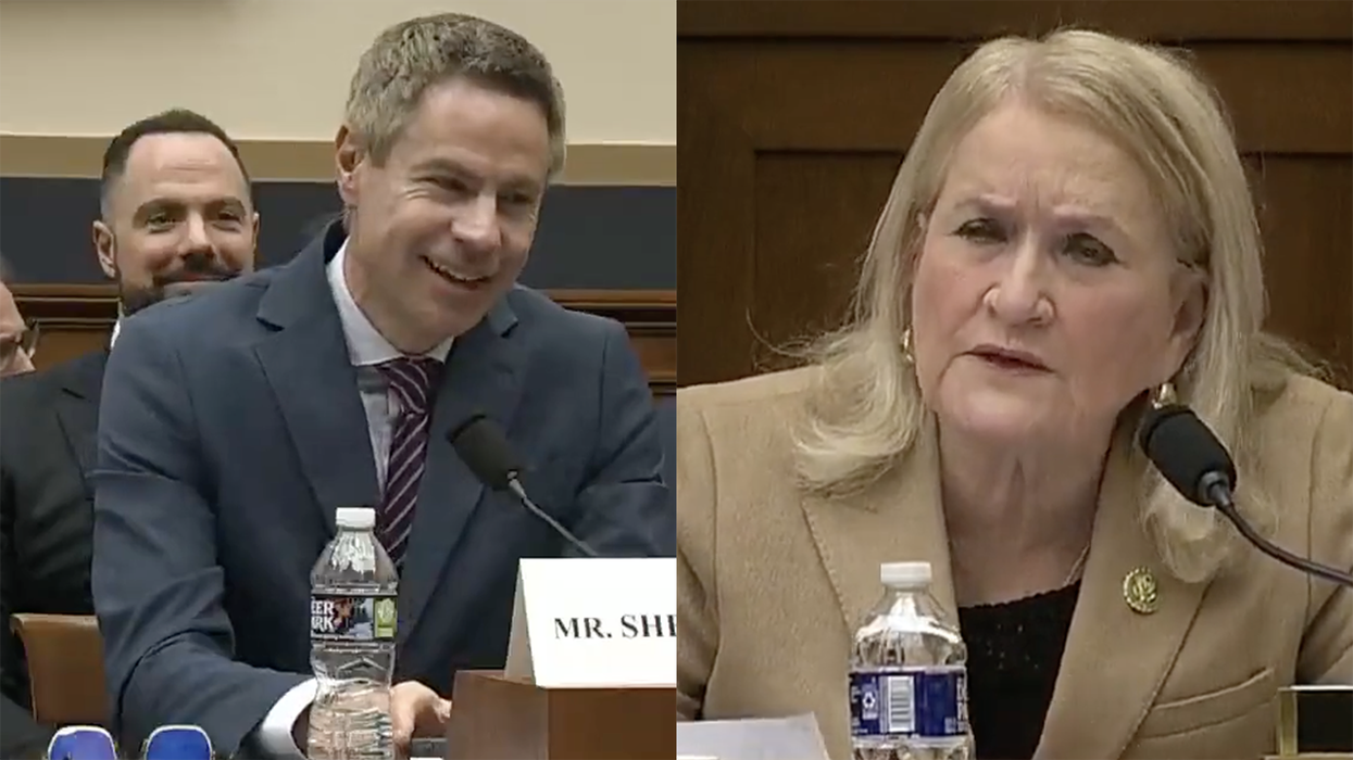 Watch: Democrat congresswoman's performance was so embarrassing it can be summarized with one word, "threesome"