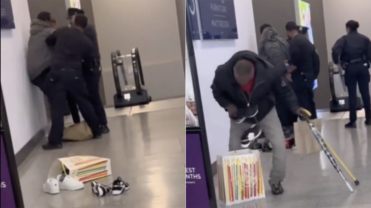 Watch: Police get so distracted arresting sneaker thief, they miss another dude stealing the stolen sneakers