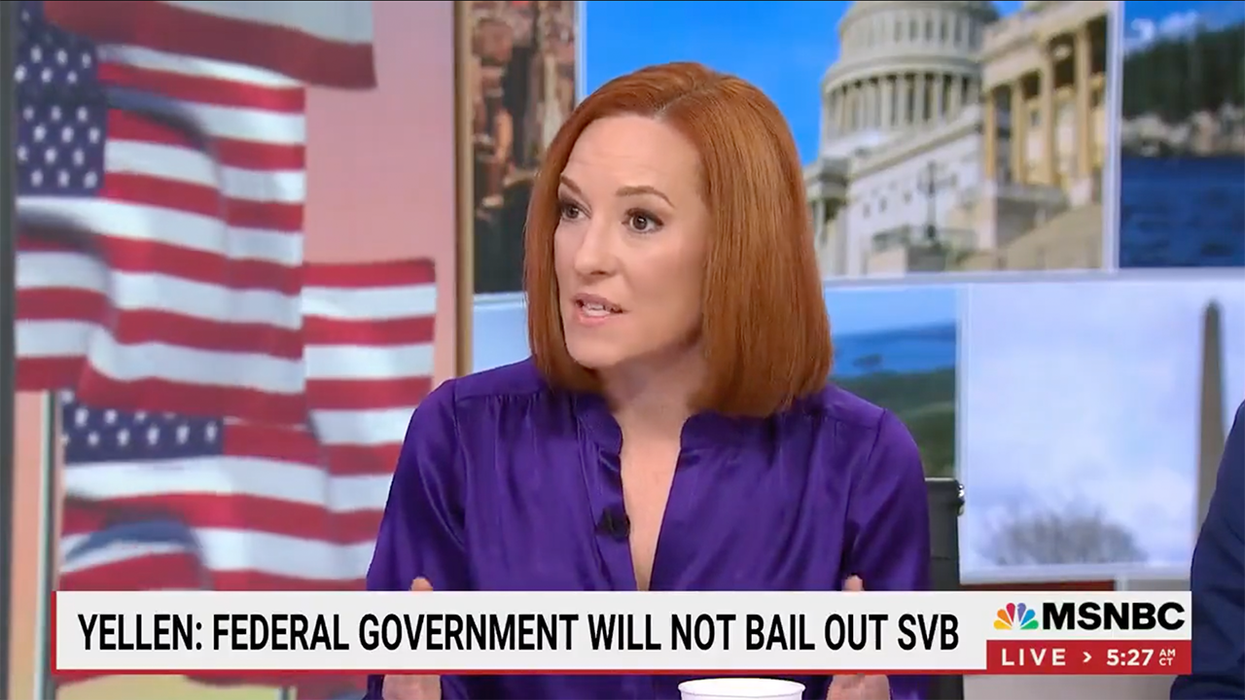 LOL: Jen Psaki Accidentally Roasts Joe Biden While Trying To Defend Him Over Bank Failures