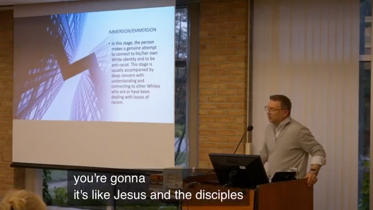Watch: 'Anti-racist' professor admits out loud he thinks wokeism is the same as being a disciple of Jesus