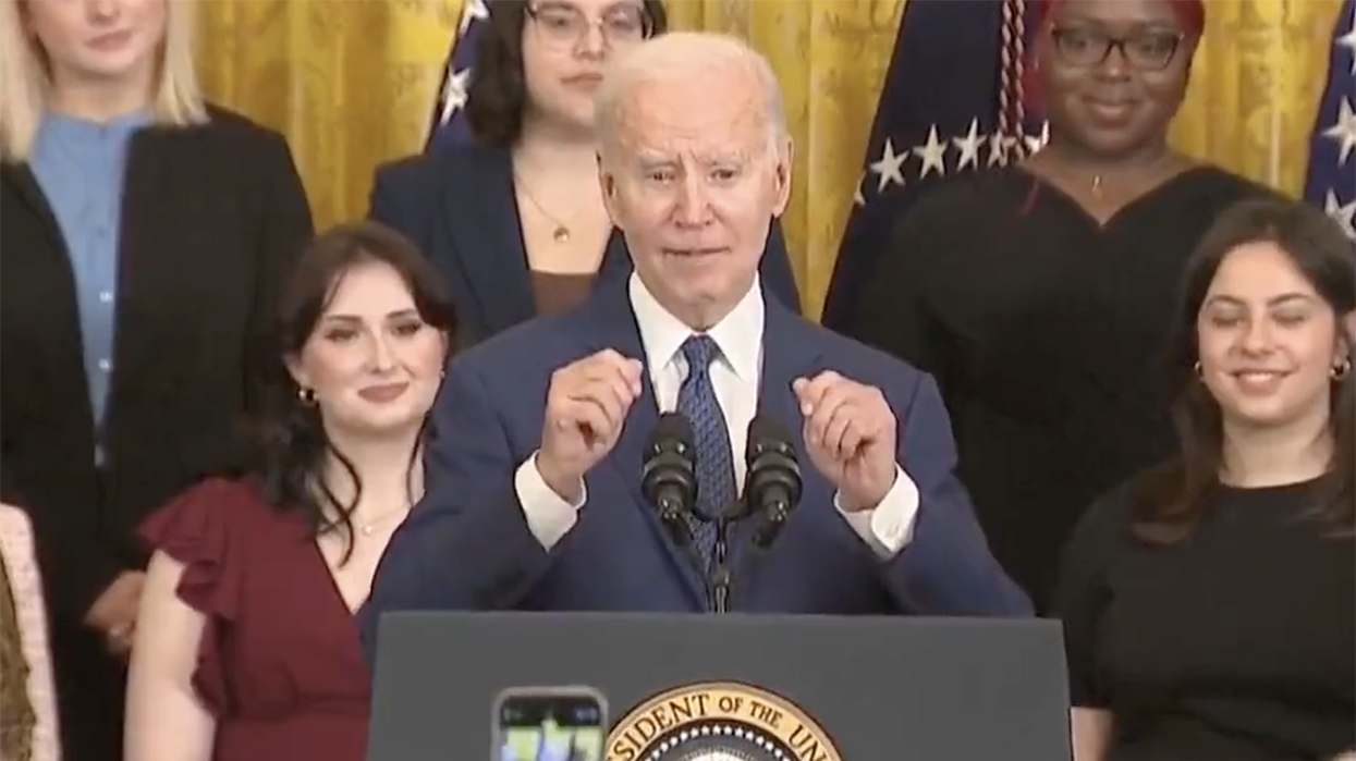 Joe Biden continues to fall apart before our very eyes with odd comments about 'LGBTQ survivors' and his wife