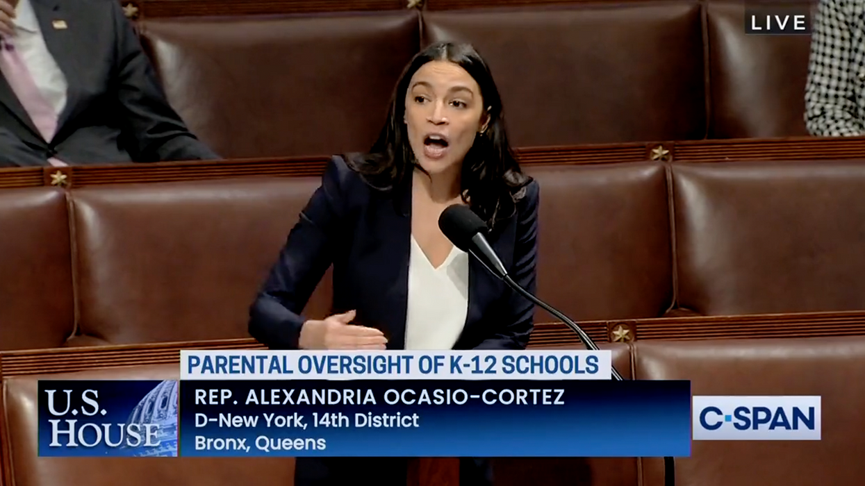 Watch: AOC believes if we don't let teachers hide things from parents about their kids it is literally fascism