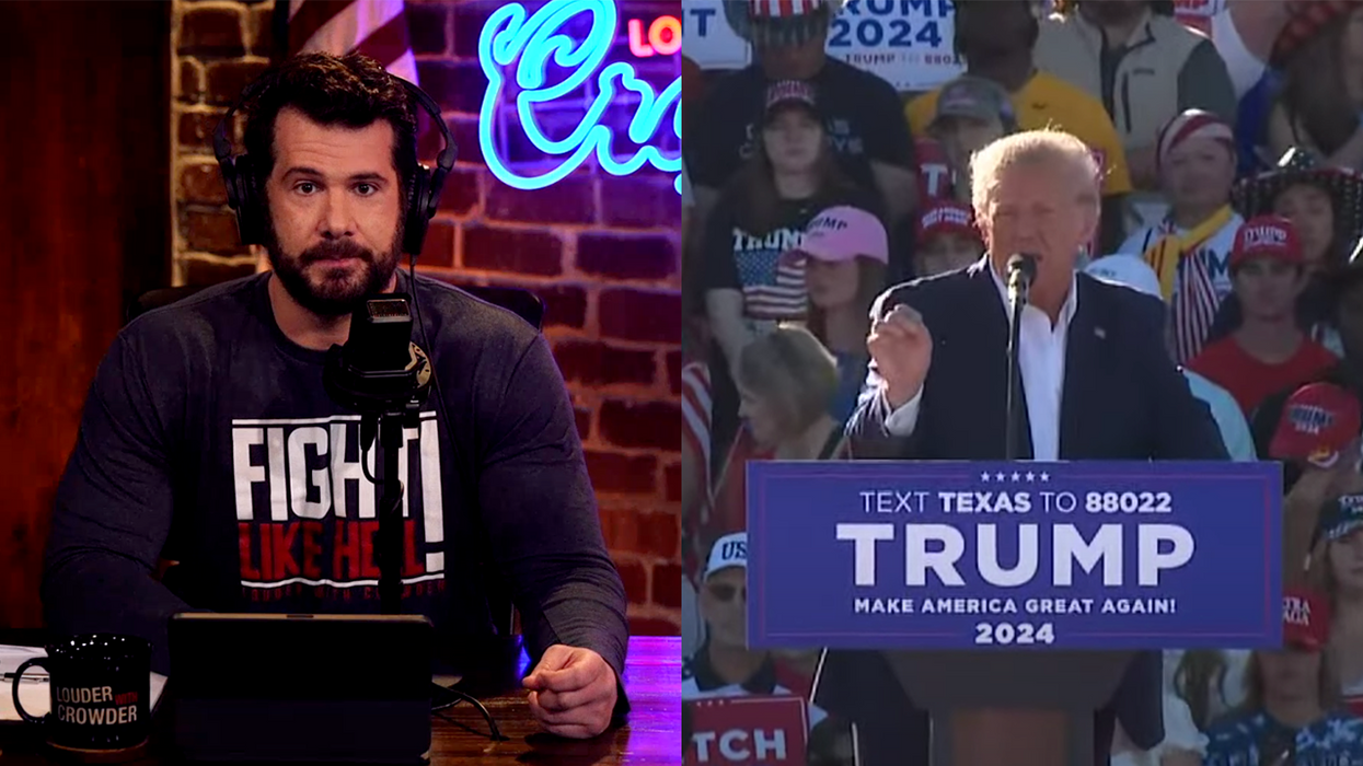 Watch: Crowder exposes the media's LIES about Donald Trump's weekend rally in Waco