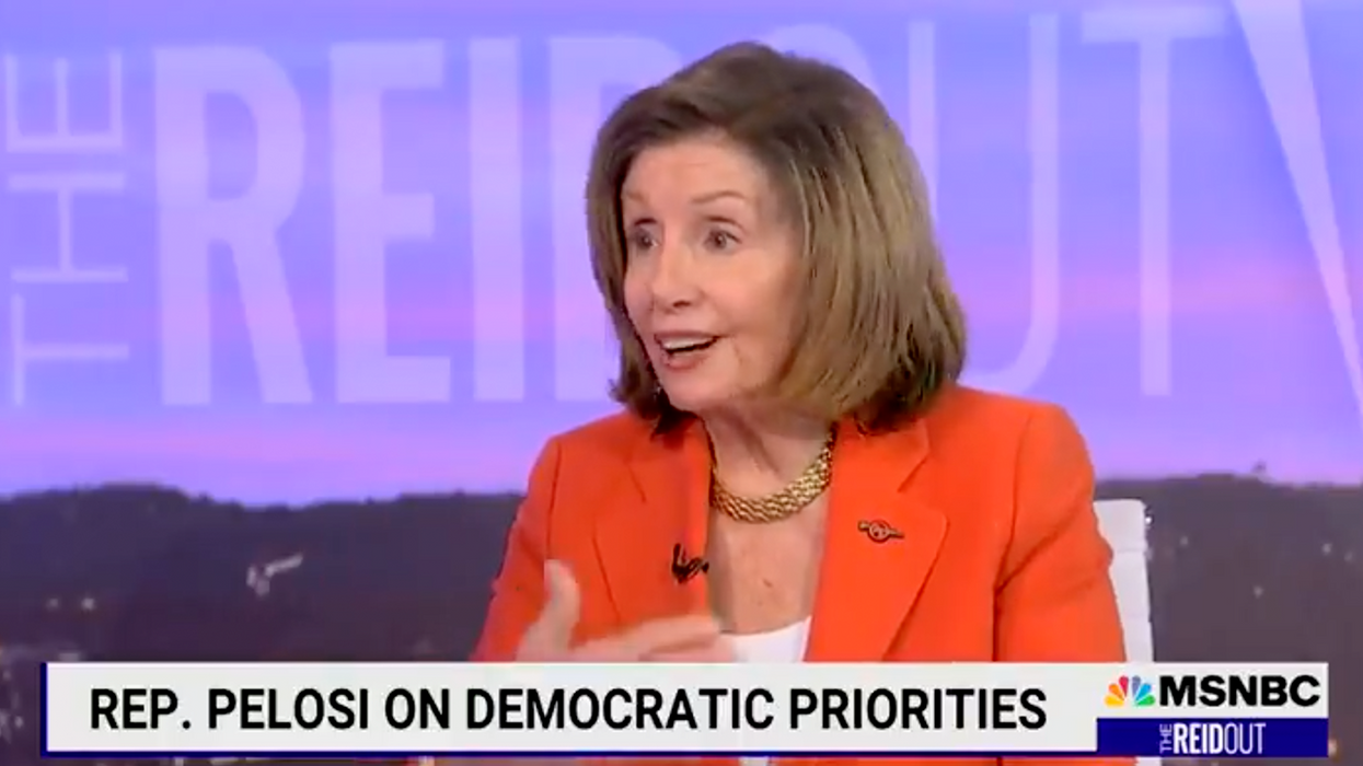 Watch: Joy Reid does a journalism, asks Nancy Pelosi how to stop Americans from voting based on their religion