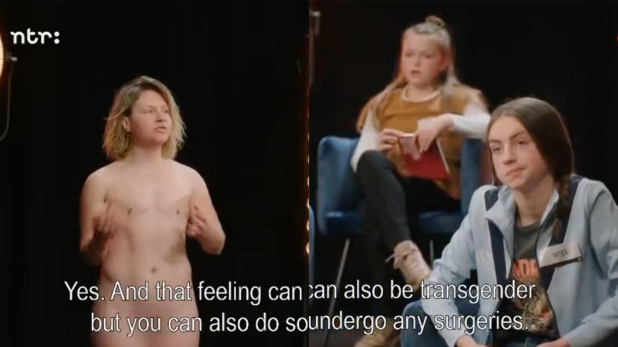 Watch: Dutch TV show that exposes children to naked adults tries to normalize doing so