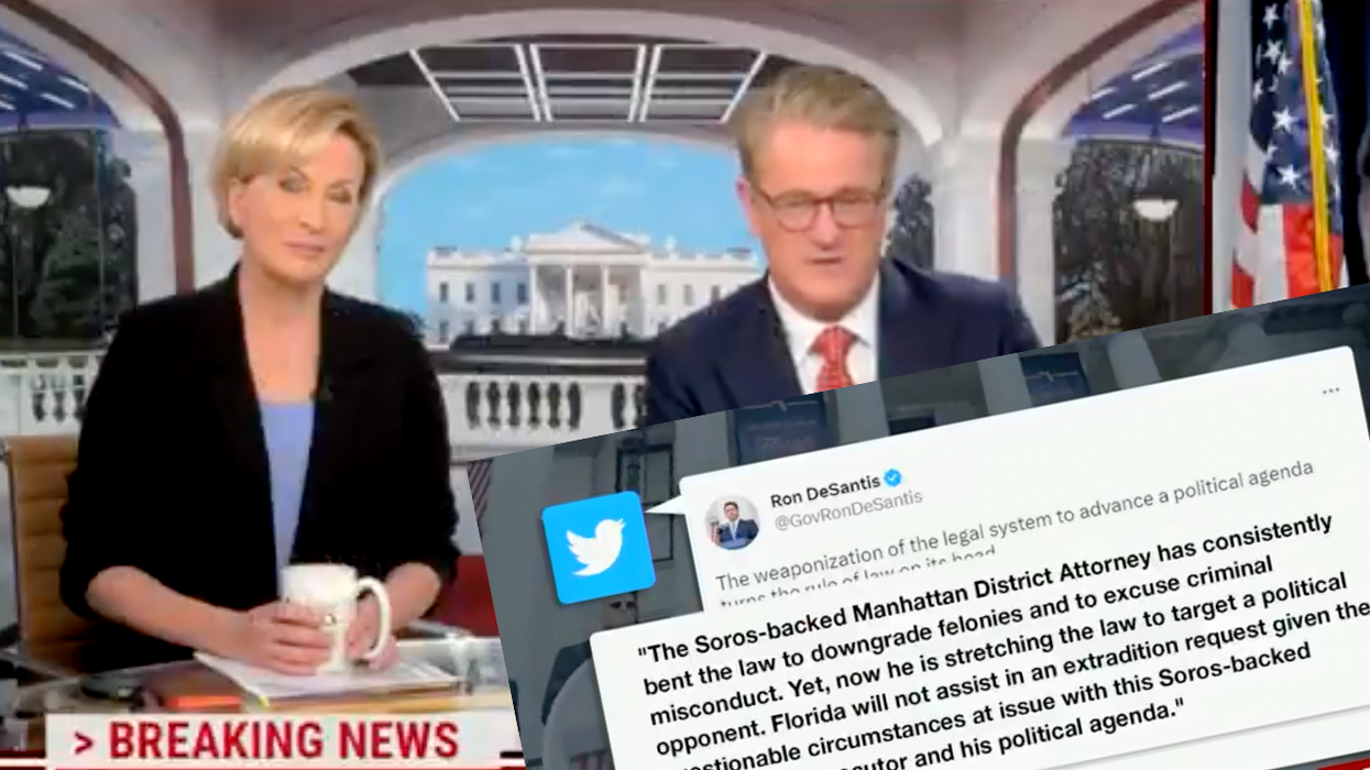 Watch: MSNBC slimes Rom DeSantis as antisemitic for stating facts about district attorney behind Trump's indictment