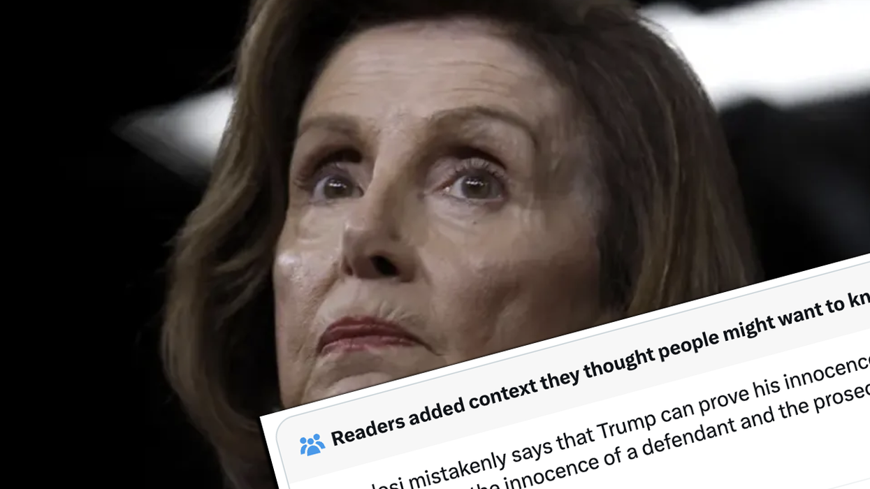 Nancy Pelosi gets fact-checked into oblivion over ignorant Trump indictment tweet