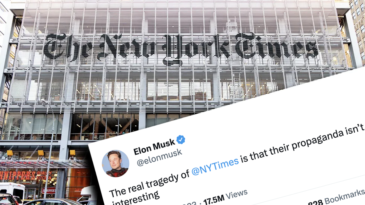 Elon Musk strips New York Times of its blue checkmark, rubs their face in it just because he can