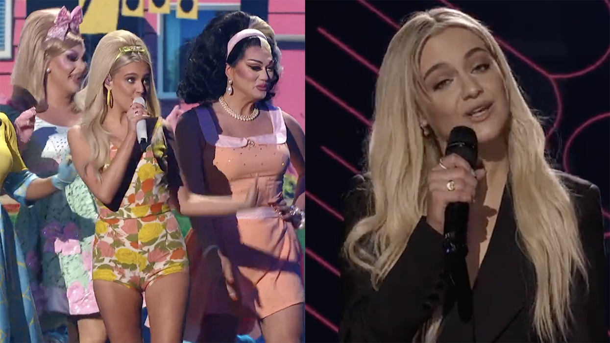 Watch: Kelsea Ballerini rants and lectures on guns, drag queens during MTV-produced county music awards show