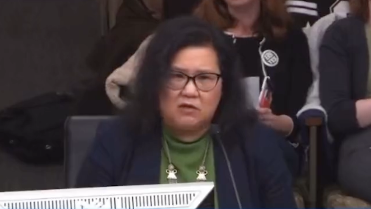 Watch: Woke Democrat says biological men in girls school sports are okay since female athletes won't amount to much anyway