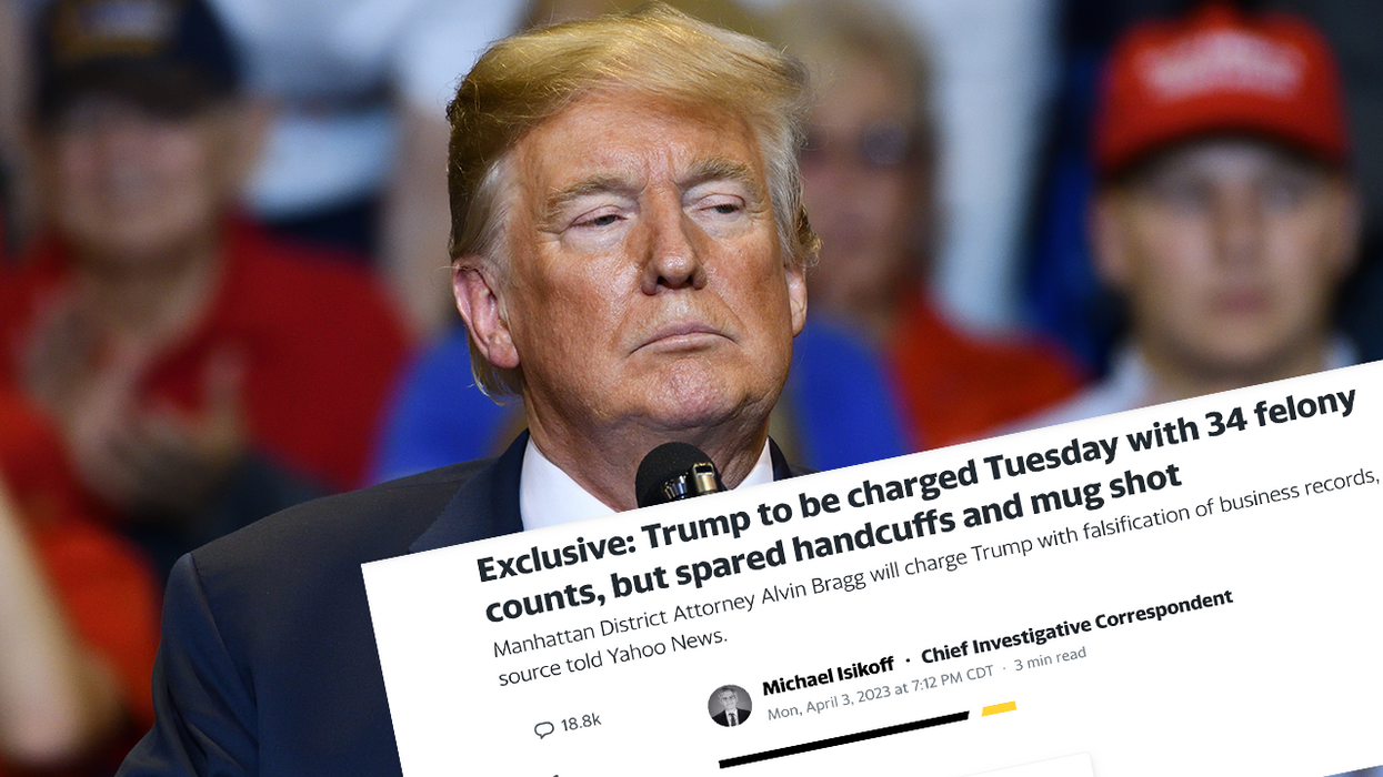 LOL: Someone on the grand jury indicting Trump may have just committed a felony of their own