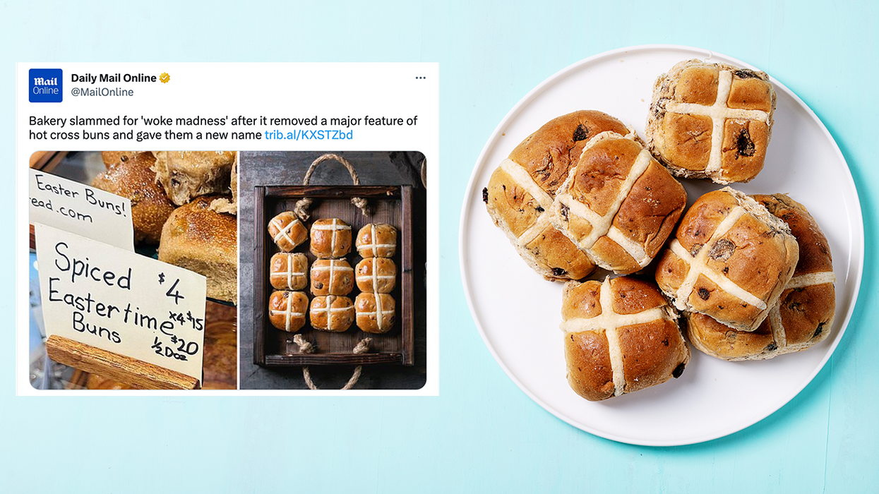Woke bakery removes the cross from popular Easter pastry and we have a guess as to why