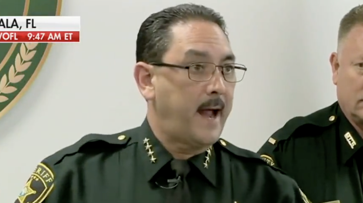 Sheriff FLIPS OUT on reporter's gun control question after three teens are murdered with stolen gun