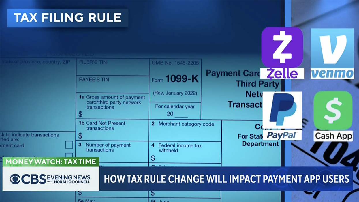 Watch: Media finally reports on IRS coming after your $600 side hustles, but leaves out an important fact