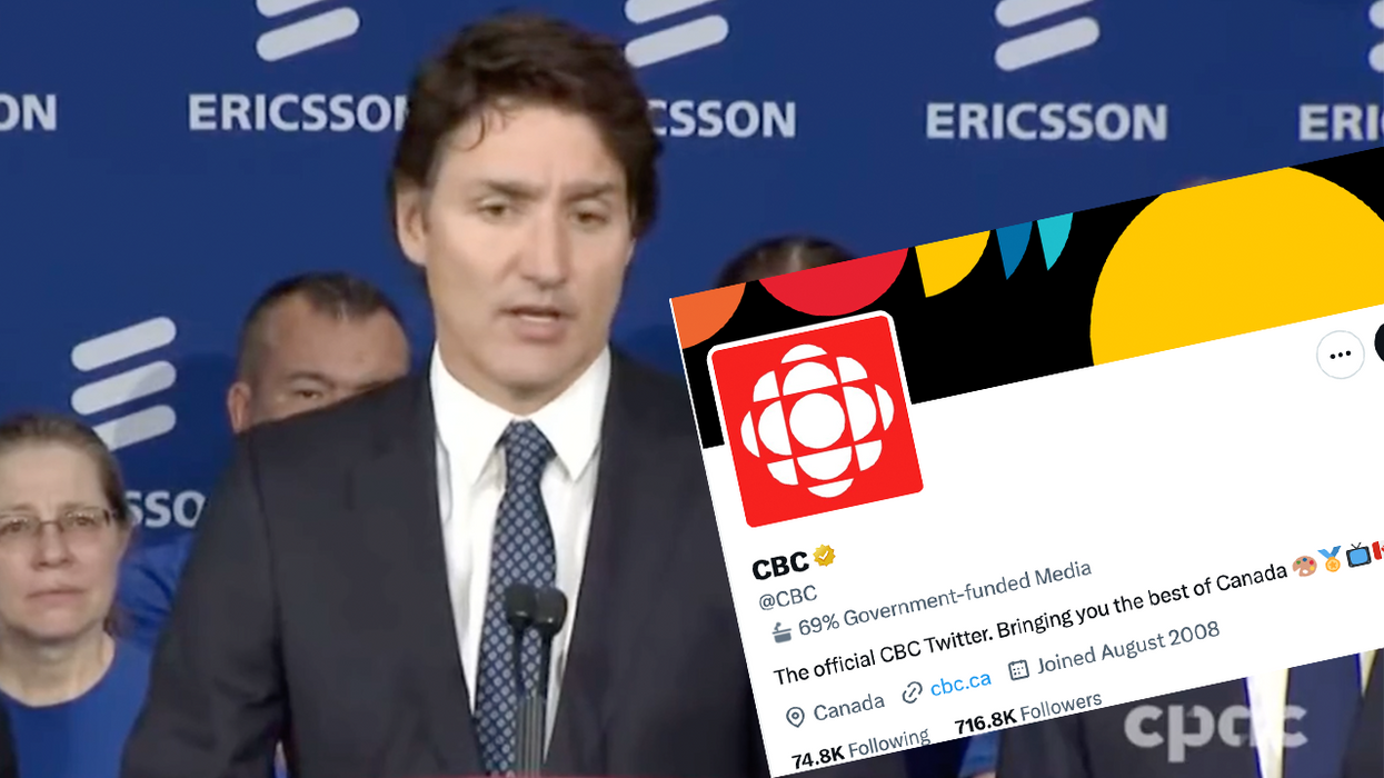 Tr​udeau whines after Musk slaps CBC with 'government-funded' label, so Elon trolls them with sexual innuendo