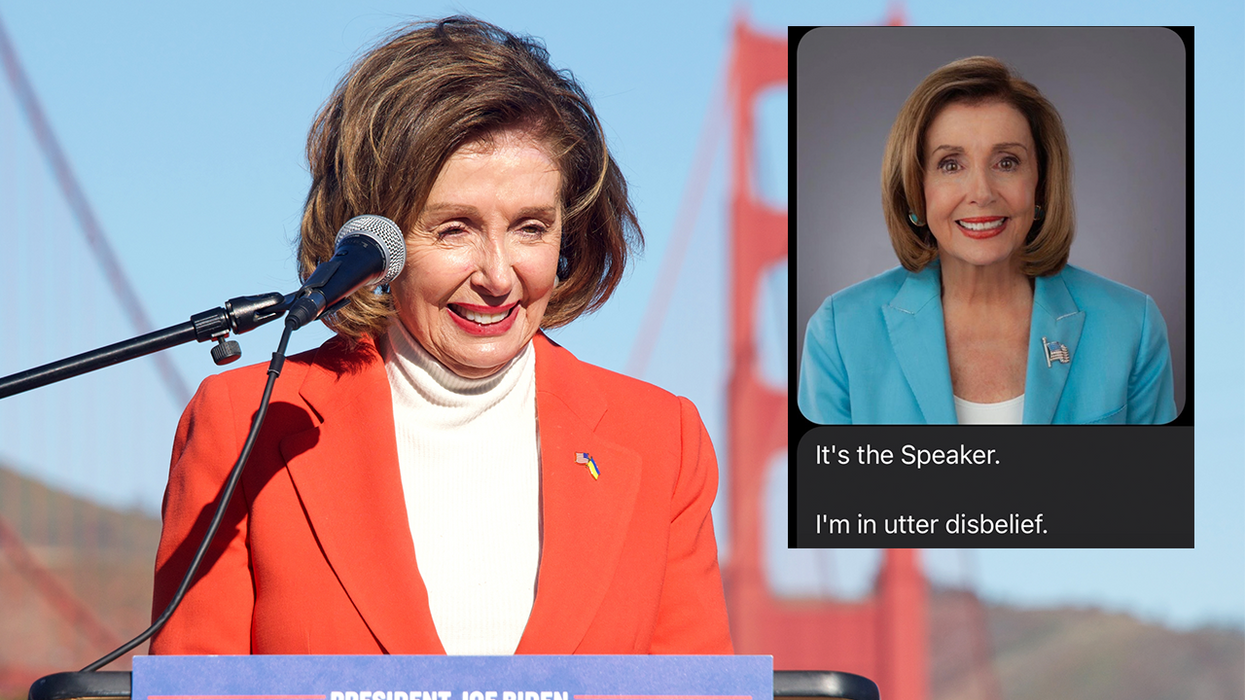 LOL: Nancy Pelosi's Campaign Has To Pay A Dude Thousands of Dollars For Sending Him Too Many Fundraising Texts