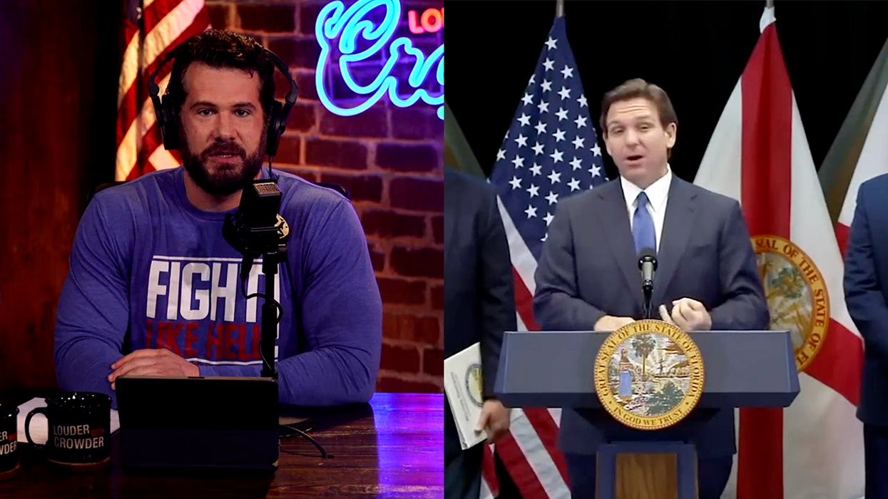 Watch: Crowder lays out the importance of Ron DeSantis's war against Disney's woke BS