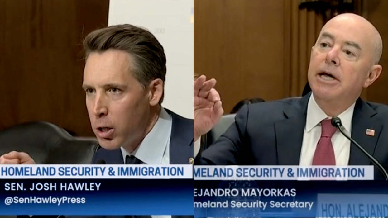 WATCH: Josh Hawley Goes Scorched Earth After Sec. Mayorkas Deflects Blame For Child Trafficking At Border