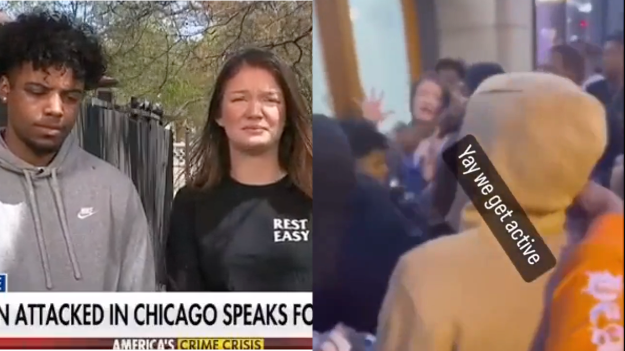 "They said they're gonna kill us': Chicago couple details violent mob attack, getting NO help from police