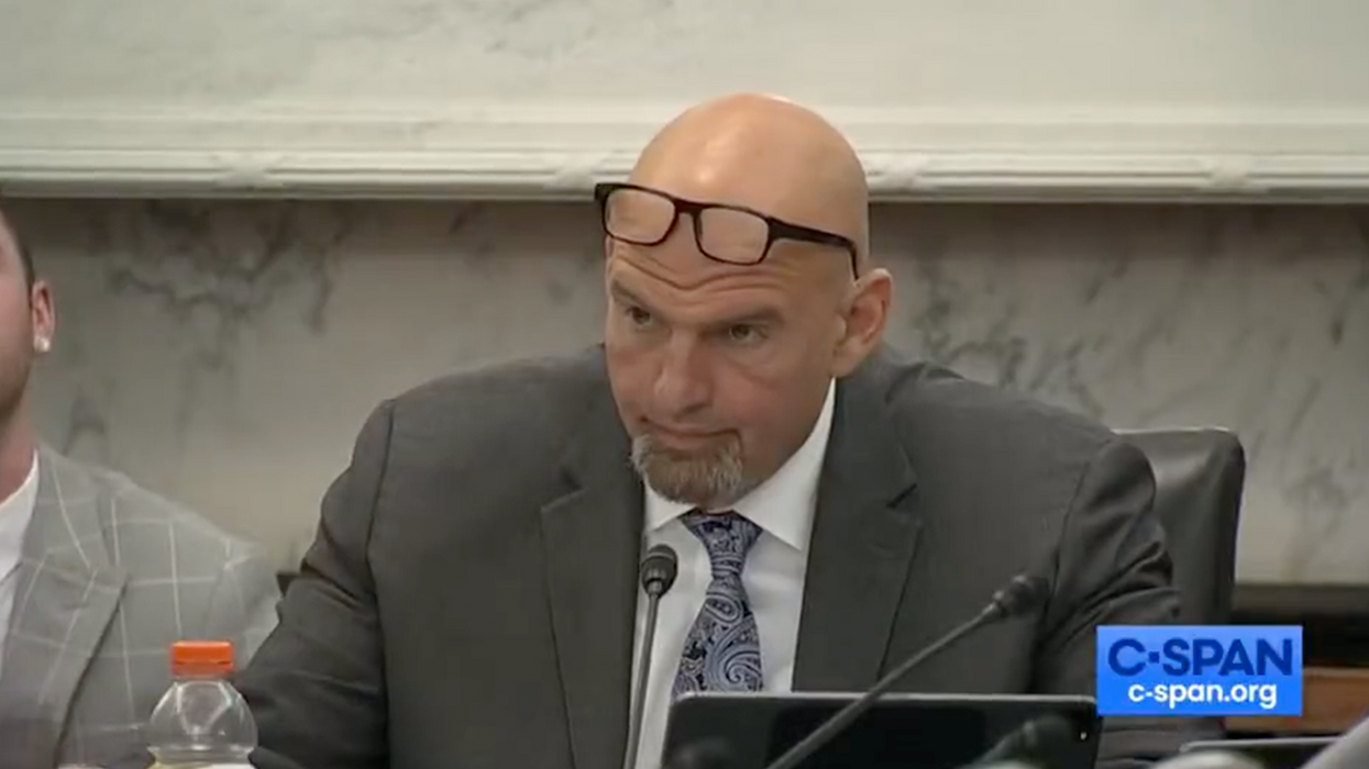 John Fetterman Chaired His First Subcommittee Hearing Today And It's Painful To Watch