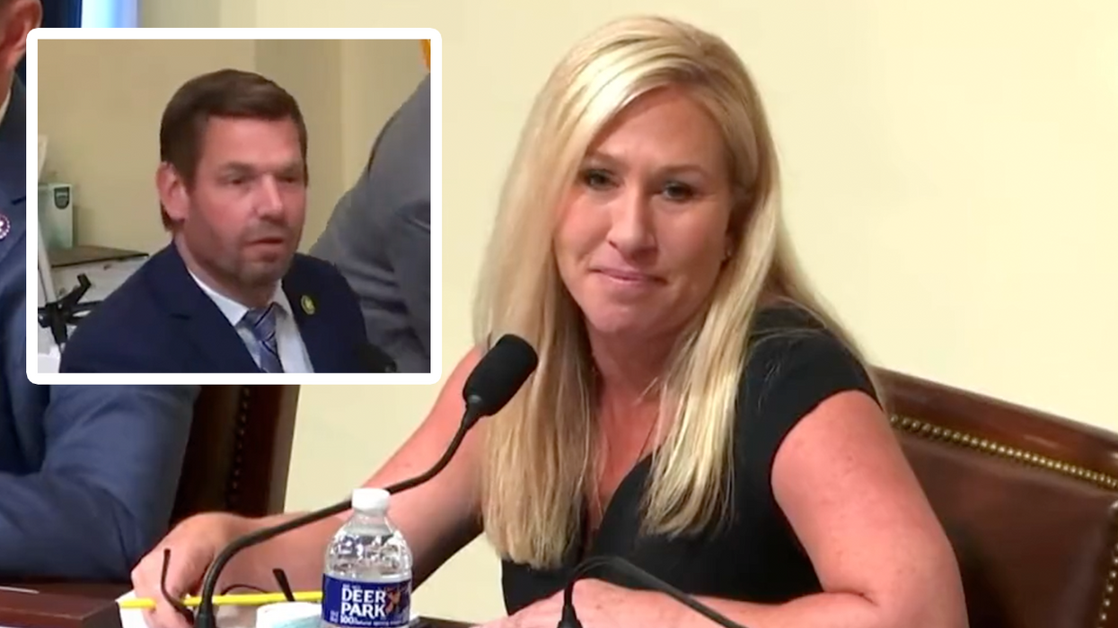 LOL: Eric Swalwell Cries About Marjorie Taylor Greene's Merch, So She Brings Up Him Banging A Chinese Spy
