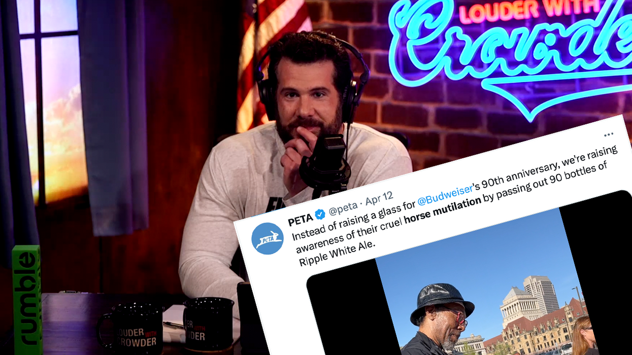 Crowder exposes PETA as the vicious animal-killers they are