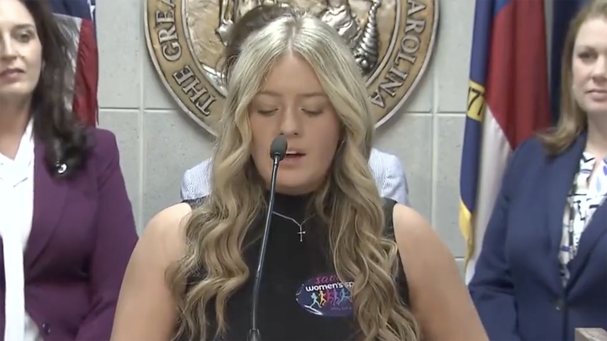 Female volleyball player concussed when trans athlete spiked ball in her face speaks out on protecting girls' sports