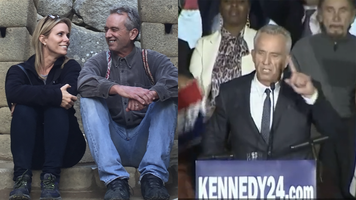 Hollywood's lashing out at Robert Kennedy's actress wife over his Democratic challenge to Joe Biden