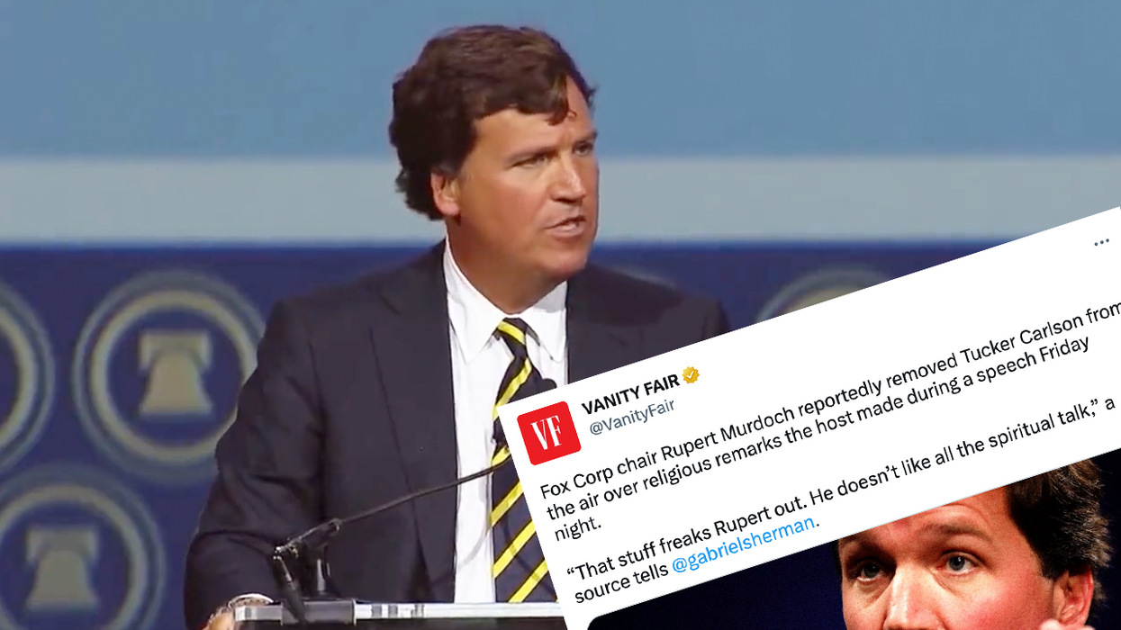 New Report Claims Murdoch Was 'Freaked Out' By Carlson's Religious Speech, May Have Led To Ouster