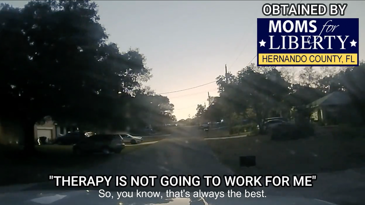 Watch: Therapist tells trans teacher who allegedly threatened school shooting 'therapy's not gonna work'