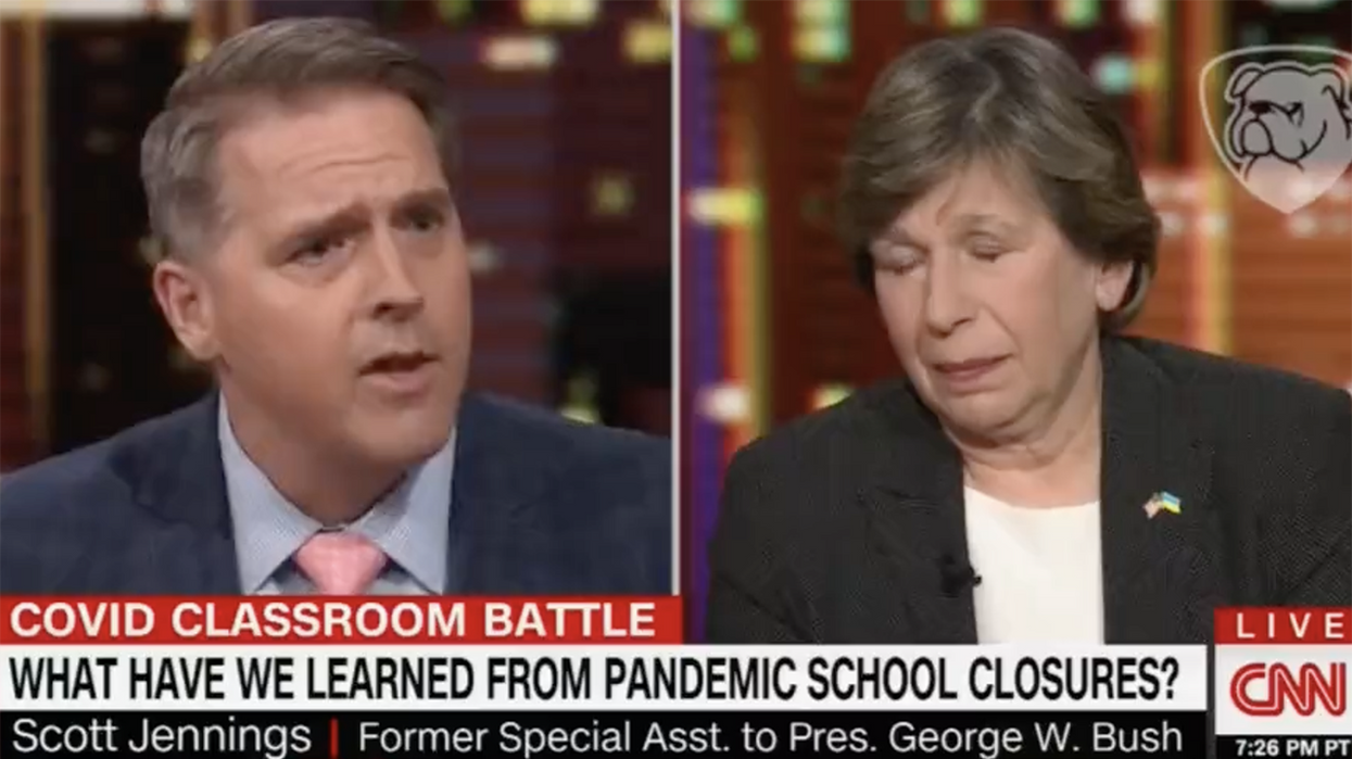 Watch: CNN contributor disembowels Randi Weingarten over the "generational damage" her lockdown policies did to our kids
