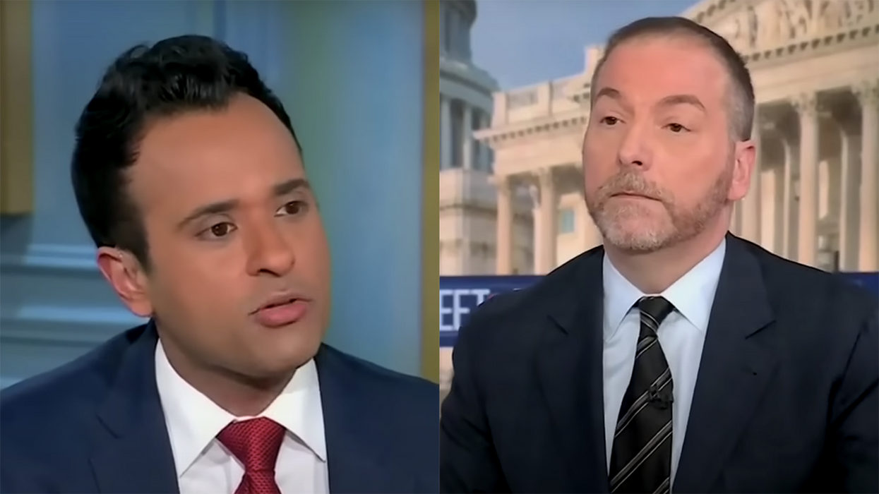 Vivek Ramaswamy's debate with Chuck Todd on gender goes off the rails when Chuck implies, "You're not a scientist"