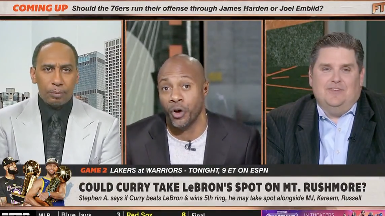 Watch: ESPN host declares calling your favorite players "The Mt. Rushmore" is super duper raaaaacist or something