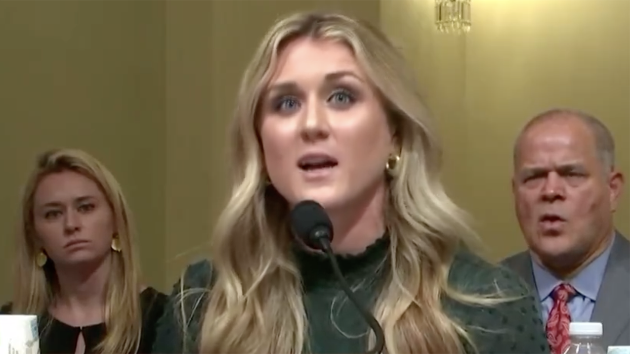 Watch: Female athlete delivers disturbing testimony to Congress on lengths girls were forced to change with biological males