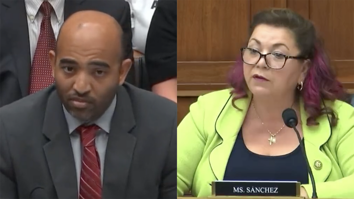 Watch: World's dumbest congresswoman confuses witness for someone else, still demands he answer for that guy's tweets