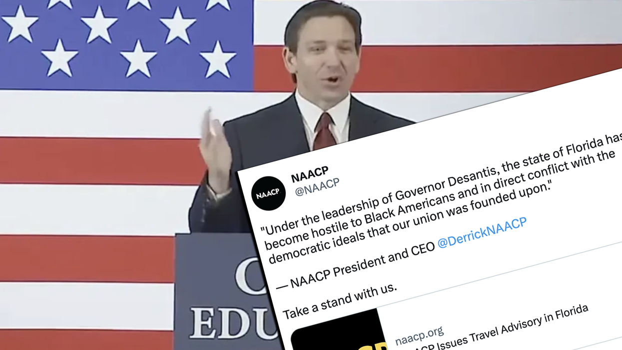 NAACP calls on black people to stay away from Florida because Ron DeSantis has made it hostile: "What a joke"
