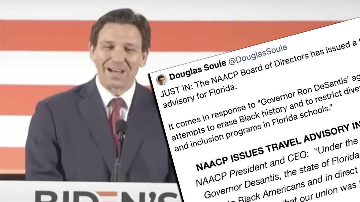 The NAACP Chairman who called Florida unsafe for Black Americans? Three guesses where he lives