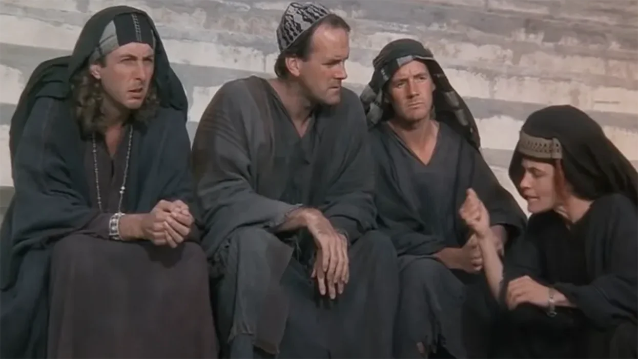 John Cleese forced to cut popular "men having babies" seen from "Life of Brian" stage show and you can guess why